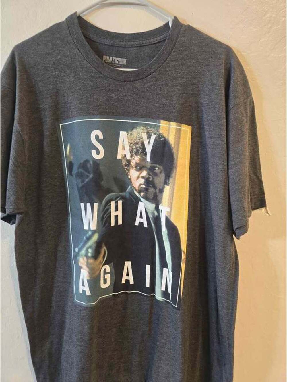 Pulp Fiction Jules Winnfield 'Say What Again' T-Shirt Size XL